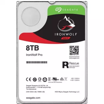Disco rígido Seagate IronWolf 8TB NAS SATA-3 Retail