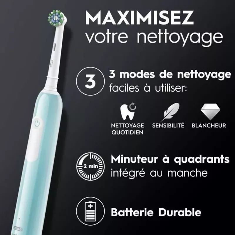 Oral-B Pro Series 1 Escova de Dentes Elétrica Azul Caribe
