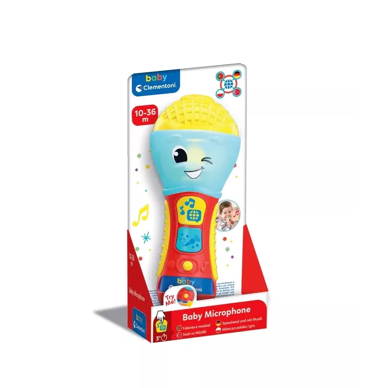 Microfone de brincar para criança – Clementoni 17523