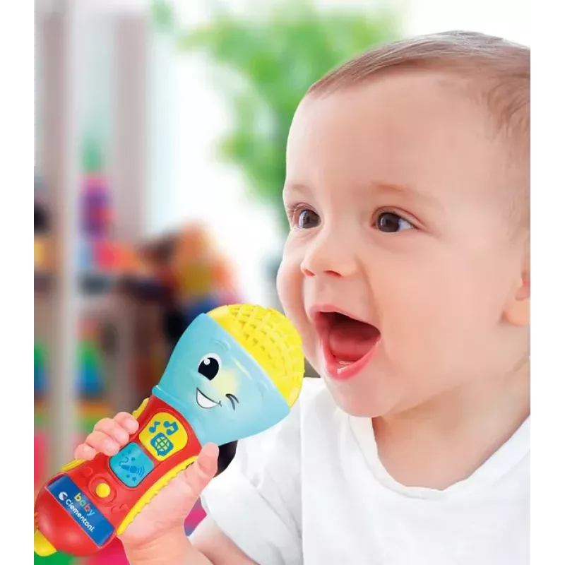 Microfone de brincar para criança – Clementoni 17523