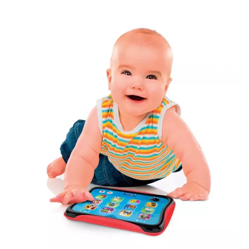 Tablet de brincar Clementoni 17535 - Brinquedo eletrónico educativo para crianças a partir dos 12 meses