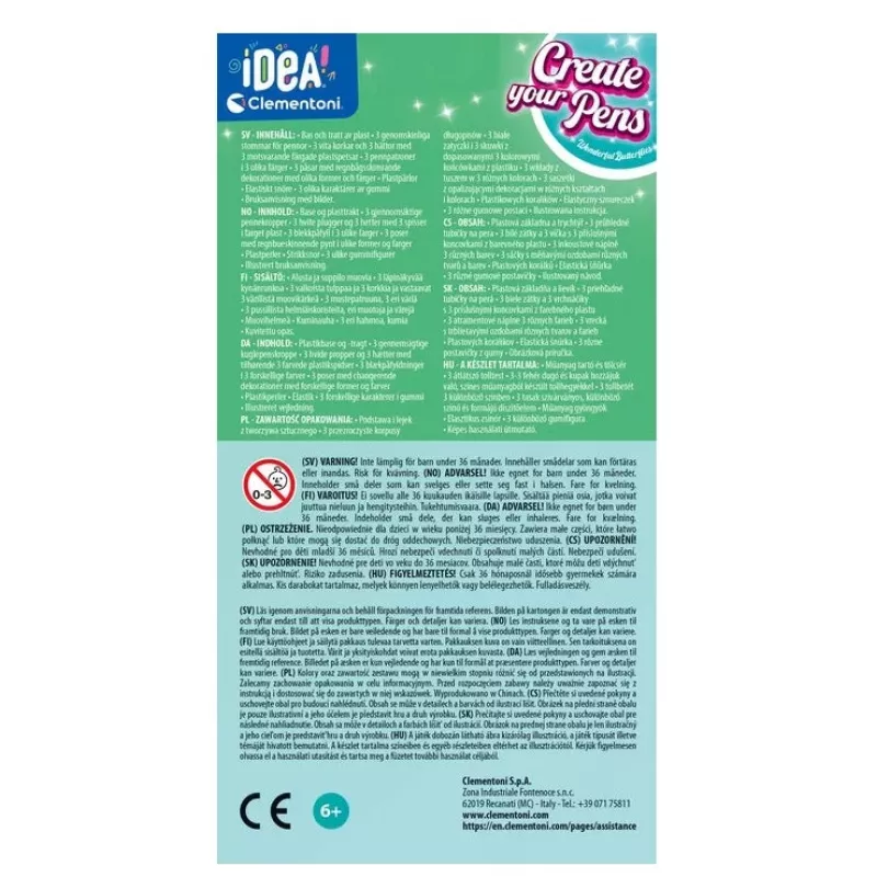 Clementoni IDEA 18169 conjunto de olaria para criança com roda de oleiro elétrica