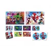 Clementoni Marvel Spidey conjunto educativo puzzle, memo e blocos 18295