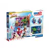 Clementoni Marvel Spidey conjunto educativo puzzle, memo e blocos 18295