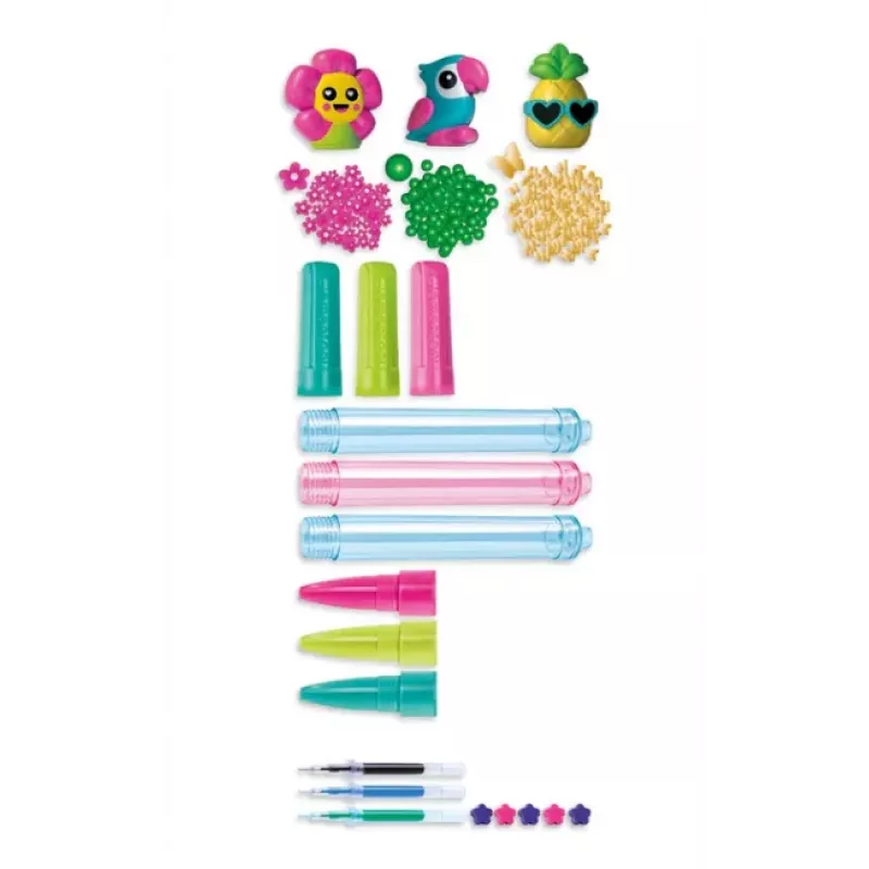 Clementoni Mini Factory: Kit DIY Canetas Tropicais 18830