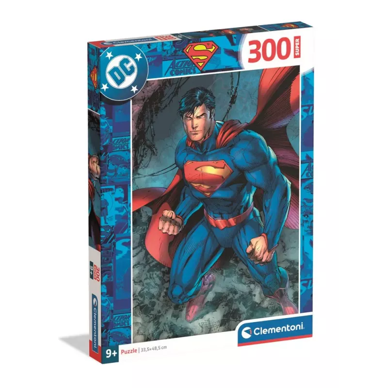 Clementoni Supercolor Puzzle 300 Peças Superman