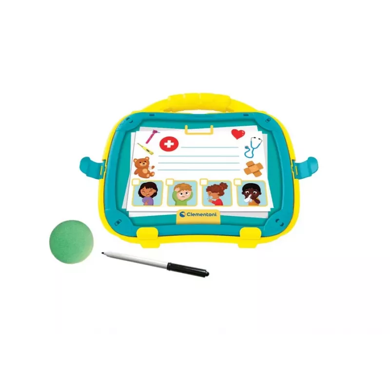 Mala de médico magnética para aprendizagem lúdica, língua polaca, Clementoni 50393