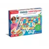 Clementoni Naukowa Zabawa Jogo de Tabuleiro de Aprendizagem Matemática Aprender a Brincar 50778