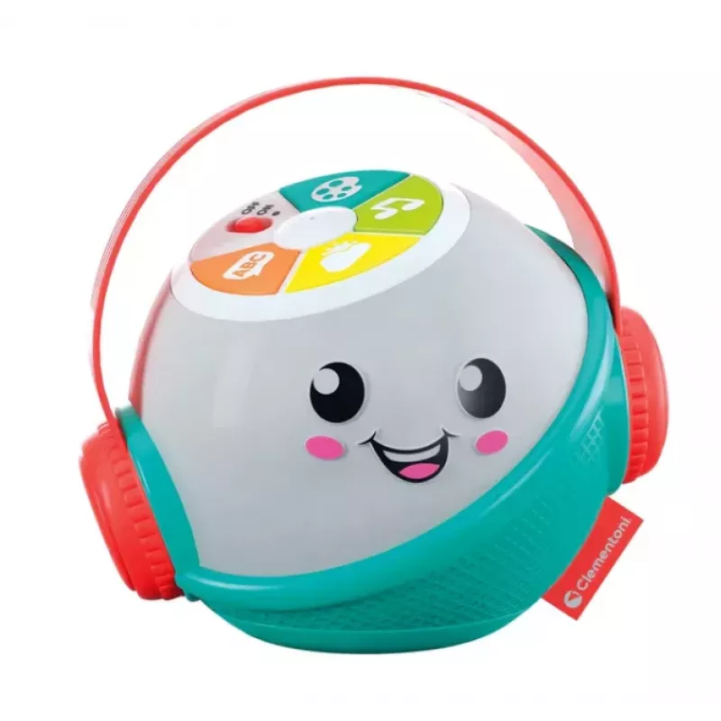 Clementoni DIXI Bola de Música Interativa com Microfone (língua polaca) 50800