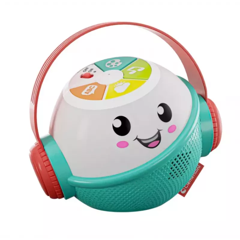 Clementoni DIXI Bola de Música Interativa com Microfone (língua polaca) 50800