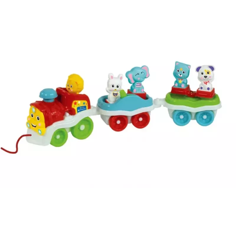 Clementoni Comboio de Animais Interativo Língua Polaca 50802