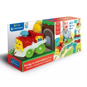 Clementoni Comboio de Animais Interativo Língua Polaca 50802