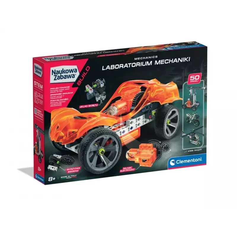 Science & Play – Laboratório de Mecânica Versão Polaca Clementoni 28586