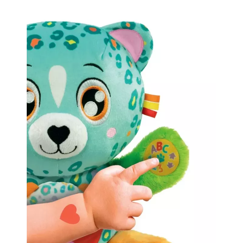 Peluche Interativo Sweet Leopards Mamã Chita Carinhosa Língua Polaca Clementoni 50935
