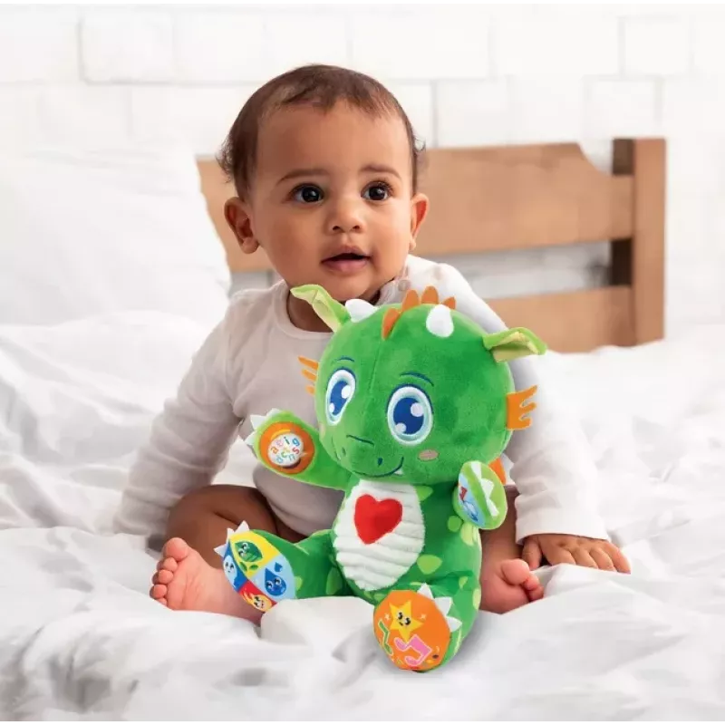 Clementoni Baby Dragão Amigável Brinquedo Educativo Interativo - Língua Polaca - 50938