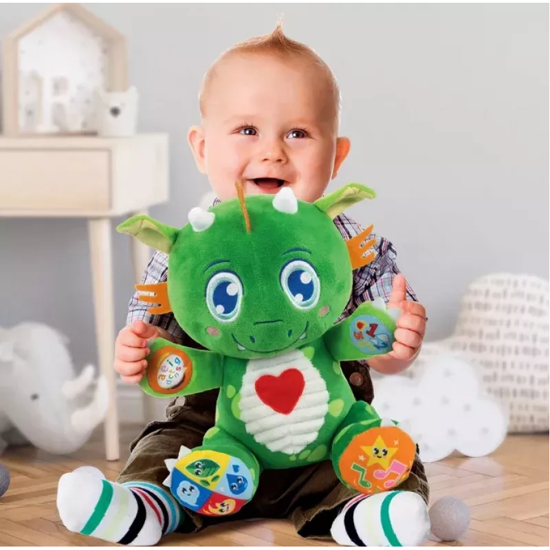 Clementoni Baby Dragão Amigável Brinquedo Educativo Interativo - Língua Polaca - 50938