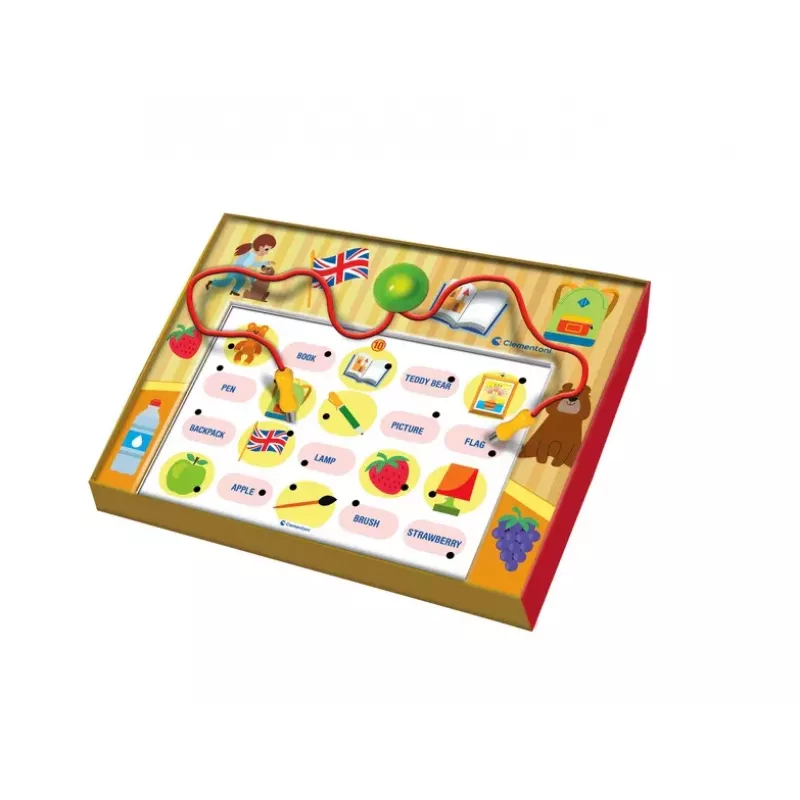 Clementoni Quizzy Jogo de Quiz Eletrónico Interativo Inglês Polaco 50943