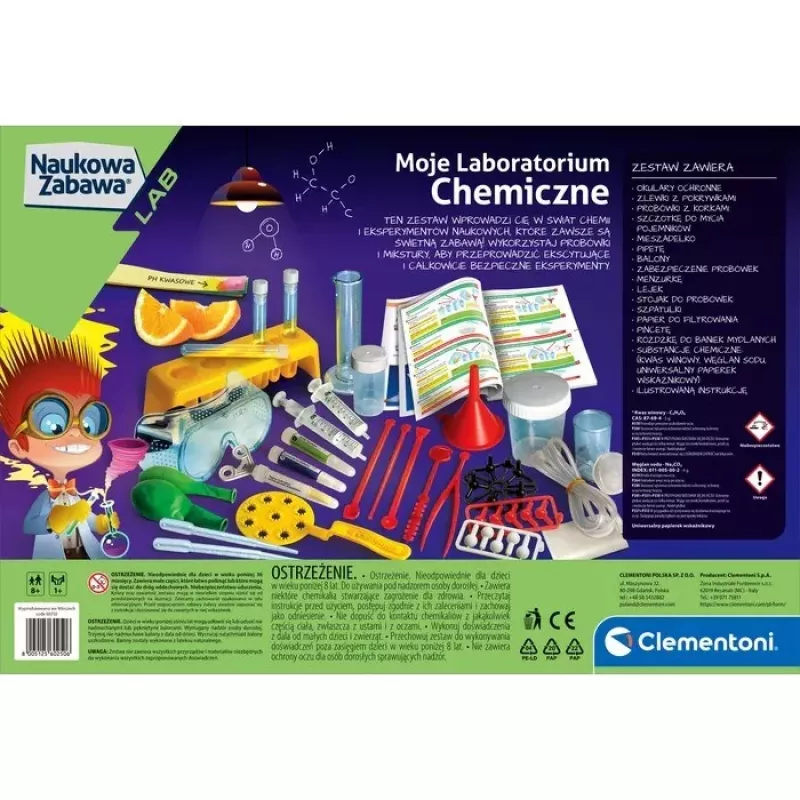 Clementoni Science Fun - O Meu Laboratório de Química