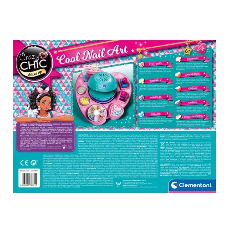 Crazy Chic Nail Studio Salão de Manicure Crazy Nails Clementoni 78771