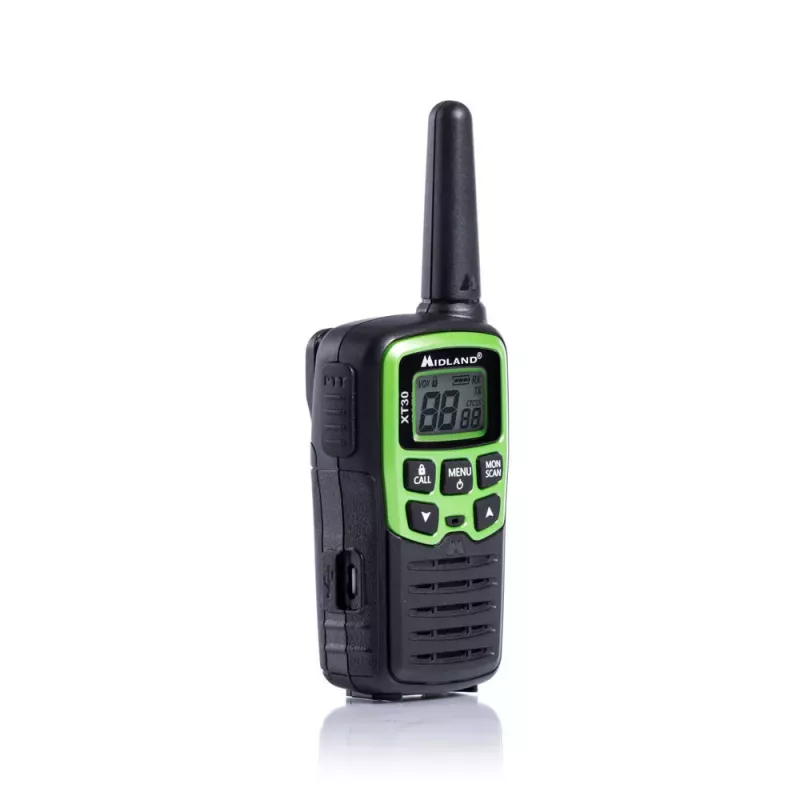 Midland XT30 2x PMR446 conjunto de rádios verde