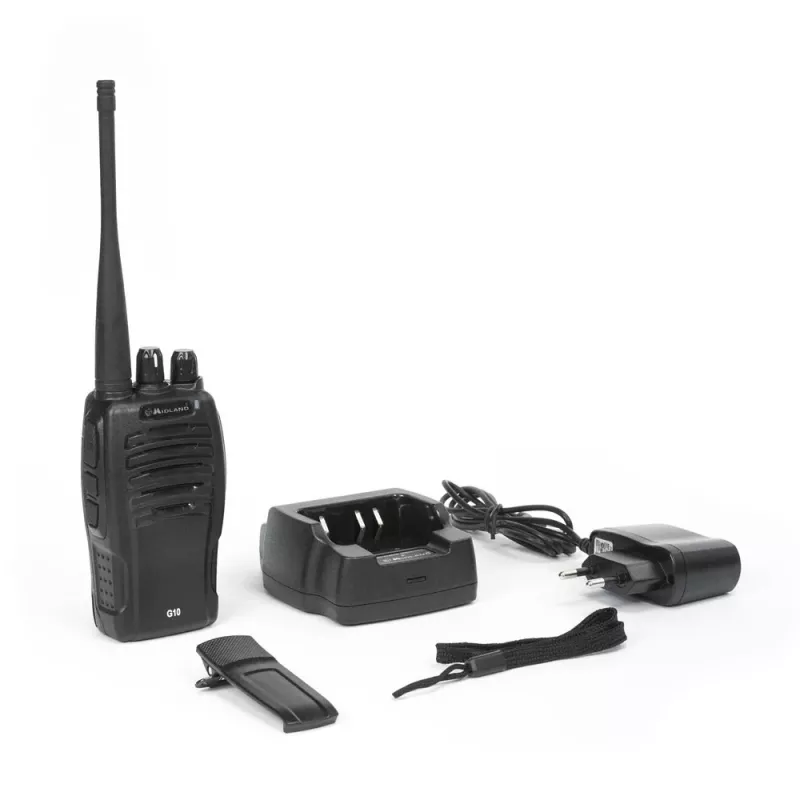 Midland G10 Pro PMR446 rádio, unidade única