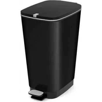 Balde do lixo com pedal KETER 60L preto
