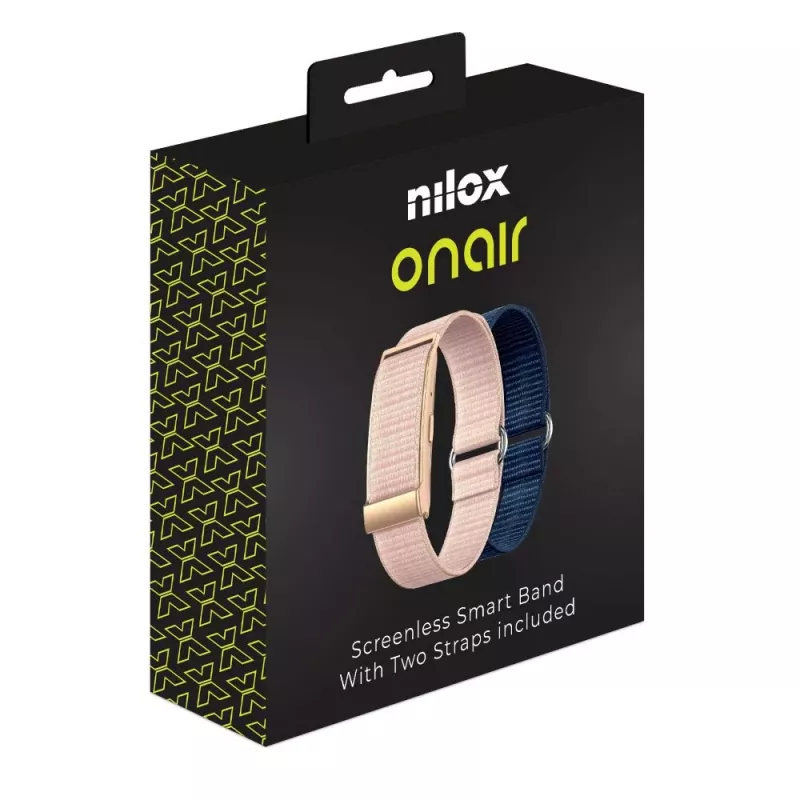 Nilox ONAIR pulseira sem ecrã rosa/azul