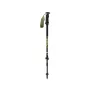 Bastões Escape Poles Carbon XT Tour ai GABEL - bastão de trekking em carbono de 3 secções, 66-142 cm, 218 g, Preto/Vermelho/Amarelo
