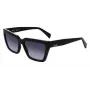 Óculos de sol de mulher LIU JO gatinho LJ793SR-001 - armação preta, lentes cinzentas, 57 mm