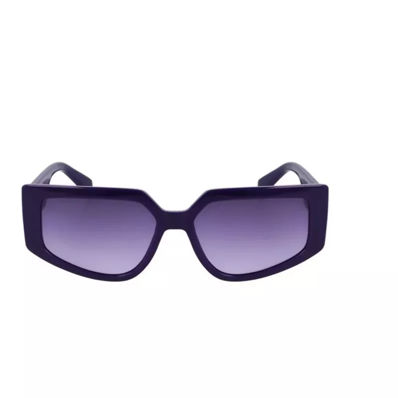 Óculos de sol LIU JO LJ801S-510 para mulher - armação preta, lentes cinzentas degradê, 55/15/140 mm
