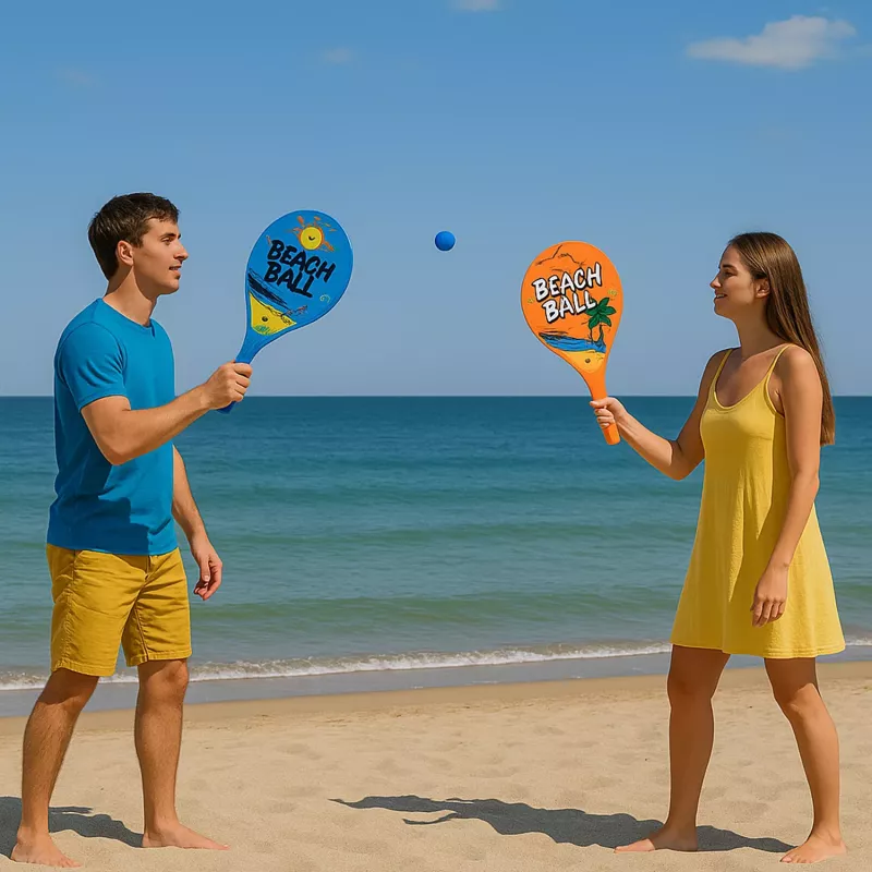 Conjunto de raquetes de praia Koala Games G2470 com bola