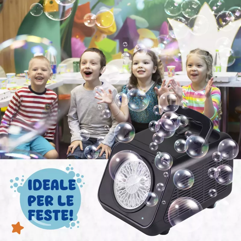 Koala Games G2500 Máquina de bolas de sabão - Azul/Verde, a pilhas, elevada produção de bolas