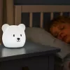 Koala Games G2535 Candeeiro de silicone recarregável em forma de urso