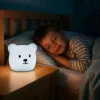 Koala Games G2535 Candeeiro de silicone recarregável em forma de urso