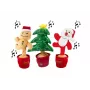 Koala Games G2585 Peluche de Natal que dança, canta e ilumina 36 cm