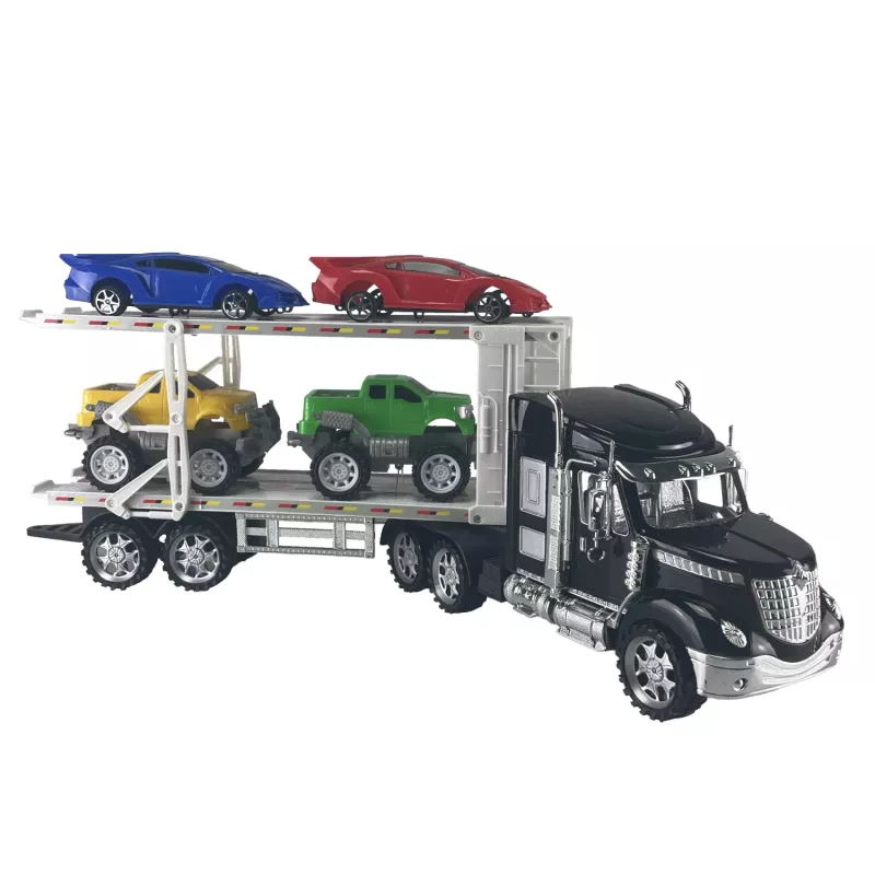 Koala Games G2591 Camião transportador de carros com 4 carros die-cast