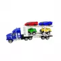 Koala Games G2591 Camião transportador de carros com 4 carros die-cast