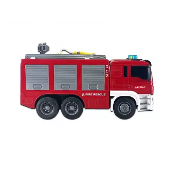 Koala Games G2594 Carro de bombeiros de brincar, por fricção, com luz e som