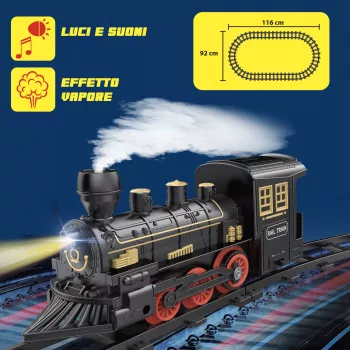 Koala Games G2599 Steam Cargo Train Comboio elétrico de brincar