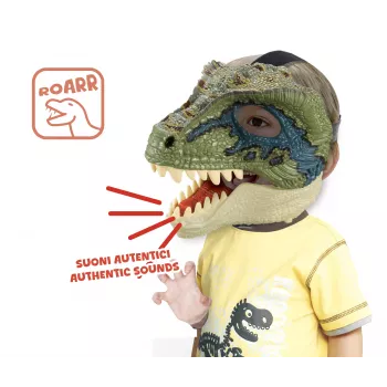 Koala Games G2604 Máscara Jurassic (cor aleatória)