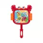 Koala Games G2663 Rede em forma de caranguejo - Vermelho/Laranja, plástico durável e tecido de poliéster, certificado CE, para brincadeiras na água, praia, piscina, banho, a partir dos 3 anos