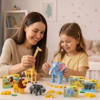 Koala Games G2667 Blocos de Animais (Aleatório)