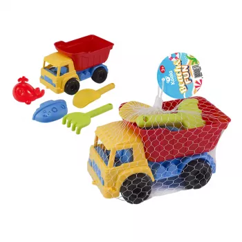 Koala Games G2669 Conjunto de praia com camião basculante e acessórios