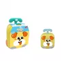 Koala Games G2670 Carrinho de praia com acessórios - conjunto de brincar na areia de 7 peças para crianças pequenas, multicolor
