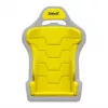 Kit de almofadas Sabelt SRS-1 substituição de espuma 20 mm amarelo racing