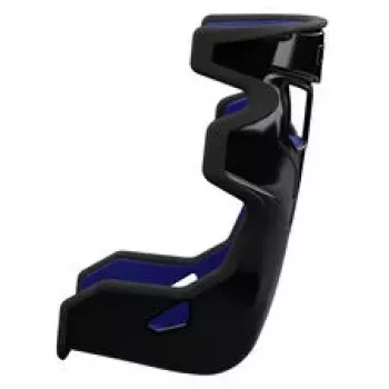 Assento de sim racing SABELT SIM RACING SRX-1, concha em fibra de vidro, acolchoado - azul royal