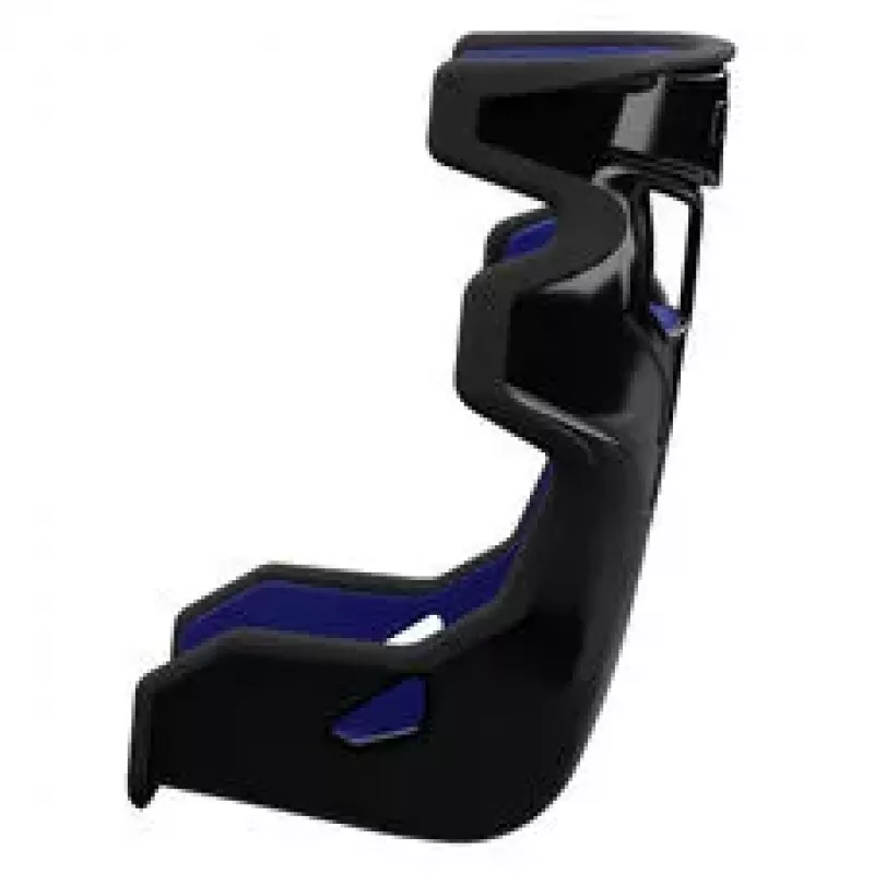 Assento de sim racing SABELT SIM RACING SRX-1, concha em fibra de vidro, acolchoado - azul royal