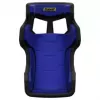 Assento de sim racing SABELT SIM RACING SRX-1, concha em fibra de vidro, acolchoado - azul royal