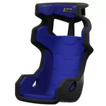 Assento de sim racing SABELT SIM RACING SRX-1, concha em fibra de vidro, acolchoado - azul royal