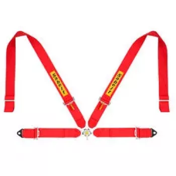 Cintos de sim racing SABELT SIM RACING Sabelt, cinto de 4 pontos, ajustável, compatível com séries P, S e X - vermelho